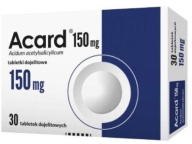 Acard 150 mg 30 tabletek