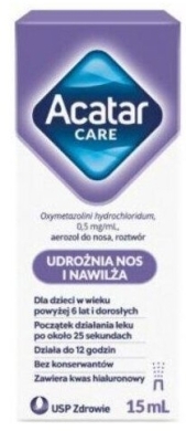 Acatar Care aerozol do nosa 0,5mg/ml 15 ml
