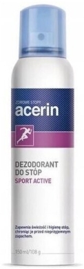 Acerin Sport Active 2w1 Dezodorant do stóp 150 ml