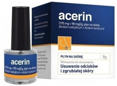 Acerin płyn na skórę na odciski (9 ml) 8 g