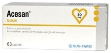 Acesan 30 mg 63 tabletki