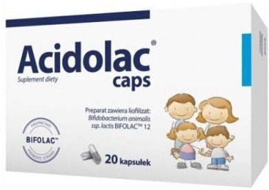 Acidolac caps 20 kapsułek