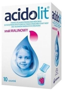 Acidolit smak malinowy 10 saszetek