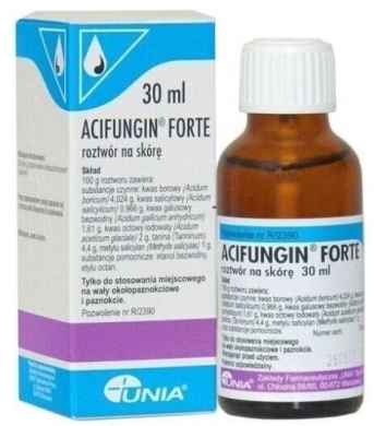 Acifungin forte płyn do użytku zewnętrznego 30ml