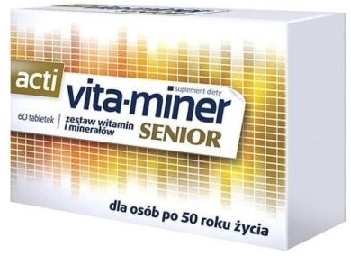 Acti Vita-miner Senior D3 60 tabletek
