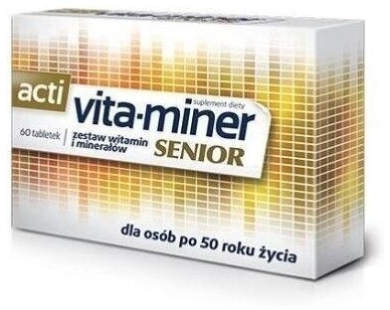 Acti vita-miner SENIOR 60 tabletek