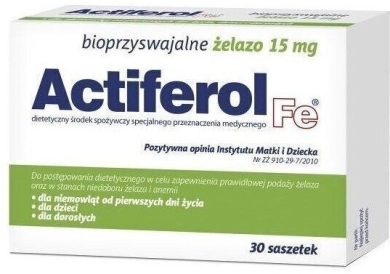 ActiFerol Fe 15 mg 30 saszetek