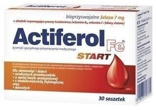 ActiFerol Fe START proszek 30 saszetek