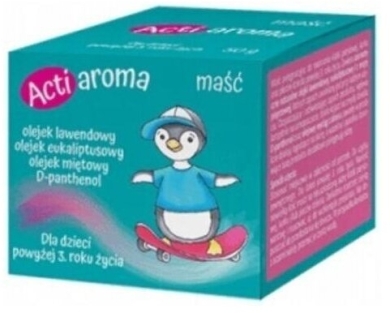Actiaroma Maść z Olejkami Do Nacierania Klatki 50g