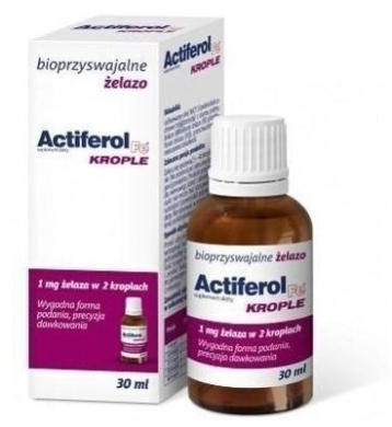 Actiferol Fe krople 30 ml