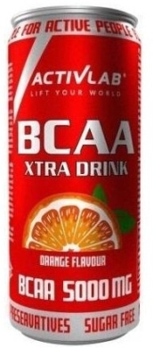 ActivLab BCAA 5000mg Xtra Drink orange 330ml