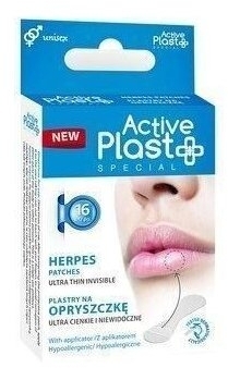 Active Plast Plastry na opryszczkę 16 sztuk