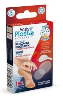 ActivePlast Special Plastry na kurzajki i brodawki 16 sztuk