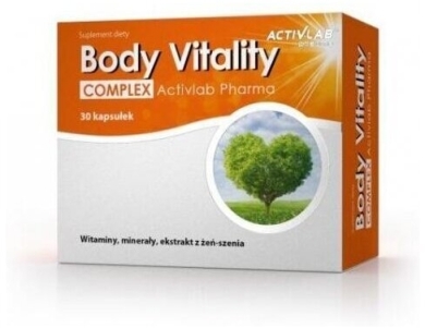 Activlab Body Vitality Complex 50+ 30 kapsułek