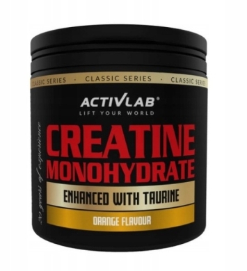 Activlab Creatine Monohydrate smak pomarańczowy 300 g