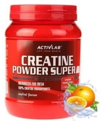 Activlab Creatine Powder Super smak pomarańczowy 500 g 