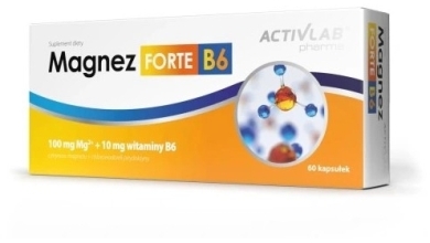 Activlab Magnez Forte B6 60 kapsułek