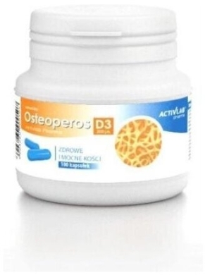 Activlab Osteoperos D3 2000iu 100 kapsułek