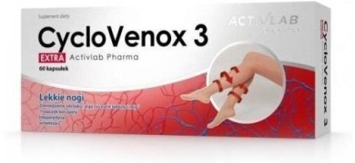 Activlab Pharma CycloVenox 3 Extra 60 kapsułek