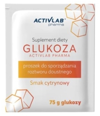 Activlab Pharma Glukoza smak cytrynowy 75 g