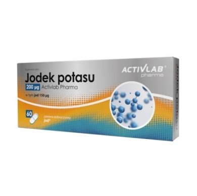 Activlab Pharma Jodek potasu 200 mcg 60 kapsułek