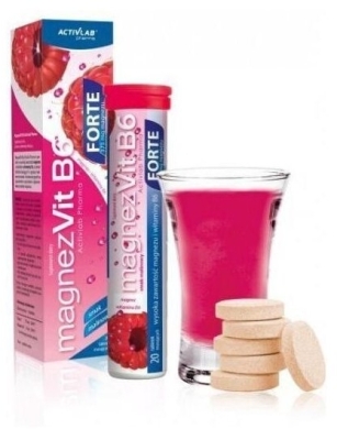 Activlab Pharma Magnez Vit B6 20 tabletek musujących