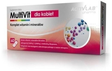 Activlab Pharma MultiVit dla kobiet 60 kapsułek