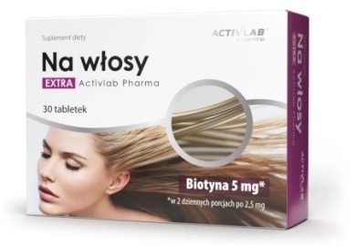 Activlab Pharma Na włosy Extra 30 tabletek 