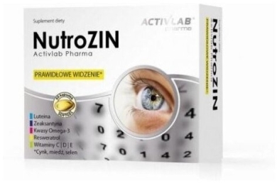Activlab Pharma NutroZIN 60 kapsułek
