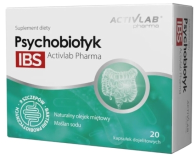 Activlab Pharma Psychobiotyk IBS 20 kapsułek