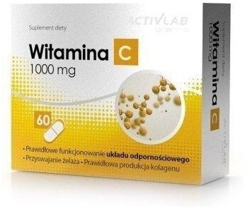 Activlab Pharma Witamina C 1000 mg katonik 60 kapsułek