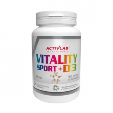 Activlab Vitality Sport + D3 120 tabletek