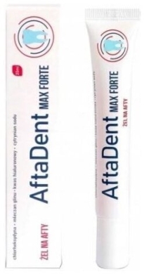 AftaDent Max Forte żel do stosowania w jamie ustnej 20 ml