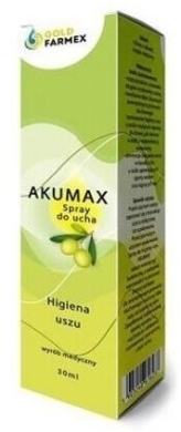 Akumaxx Goldfarmex spray do uszu 30 ml