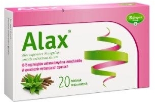 Alax 20 tabletek drażowanych