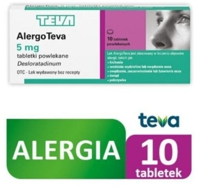 Alergo Teva (Flynise) 5 mg 10 tabletek