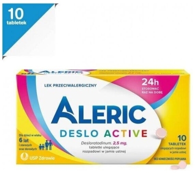 Aleric Deslo Active 2,5 mg 10 tabletek