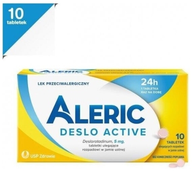 Aleric Deslo Active 5 mg 10 tabletek