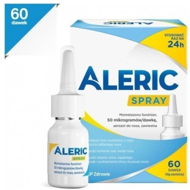 Aleric Spray Aerozol do nosa 0,05 g 60 dawek