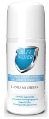 Alfasilver suchy spray na rany 125ml
