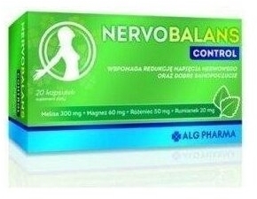 Alg Pharma Nervobalans Control 30 kapsułek