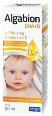 Algabion DHA+D płyn 20 ml