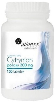 Aliness Cytrynian Potasu 300 mg 100 tabletek