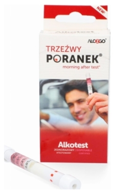 AlkoTest jednorazowy 1 sztuka