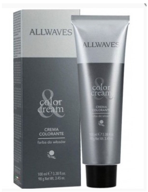 AllWaves Farba do włosów 5.0 Jasny Brąz 100 ml