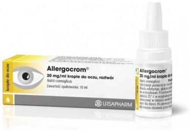 Allergocrom krople do oczu 10 ml