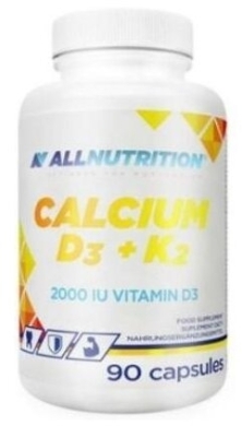 Allnutrition Calcium D3+K2 90 kapsułek