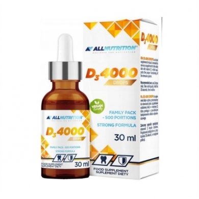 Allnutrition D3 4000 drops krople 30 ml