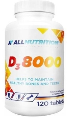 Allnutrition D3 8000 120 tabletek