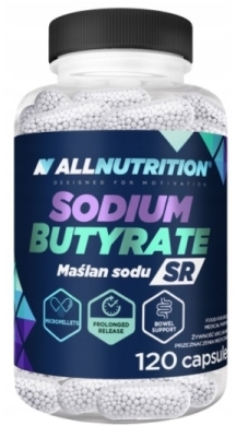 Allnutrition Maślan Sodu SR 120 kapsułek